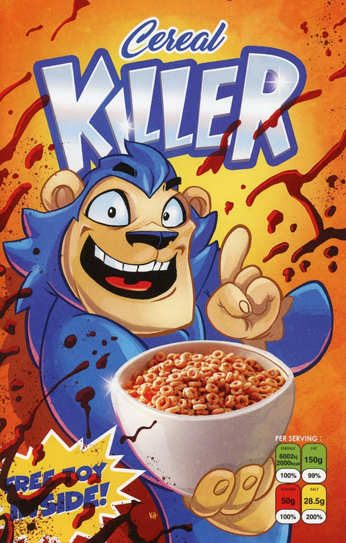 Cereal Killer #1 Cover Leon The Lion By Kit Wallis Bad Bug Media