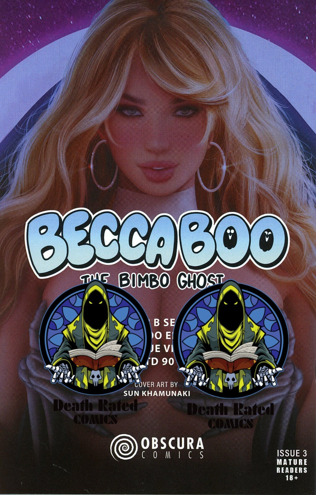 Becca Boo #3 Peekaboo Edition Full Risque Virgin Cover B Sun K Obscura Comics