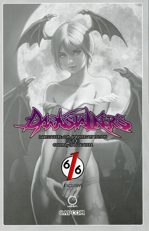 DARKSTALKERS 1 20th ANNIVERSARY TALAVERA 616 Virgin Variant A Black LTD 500