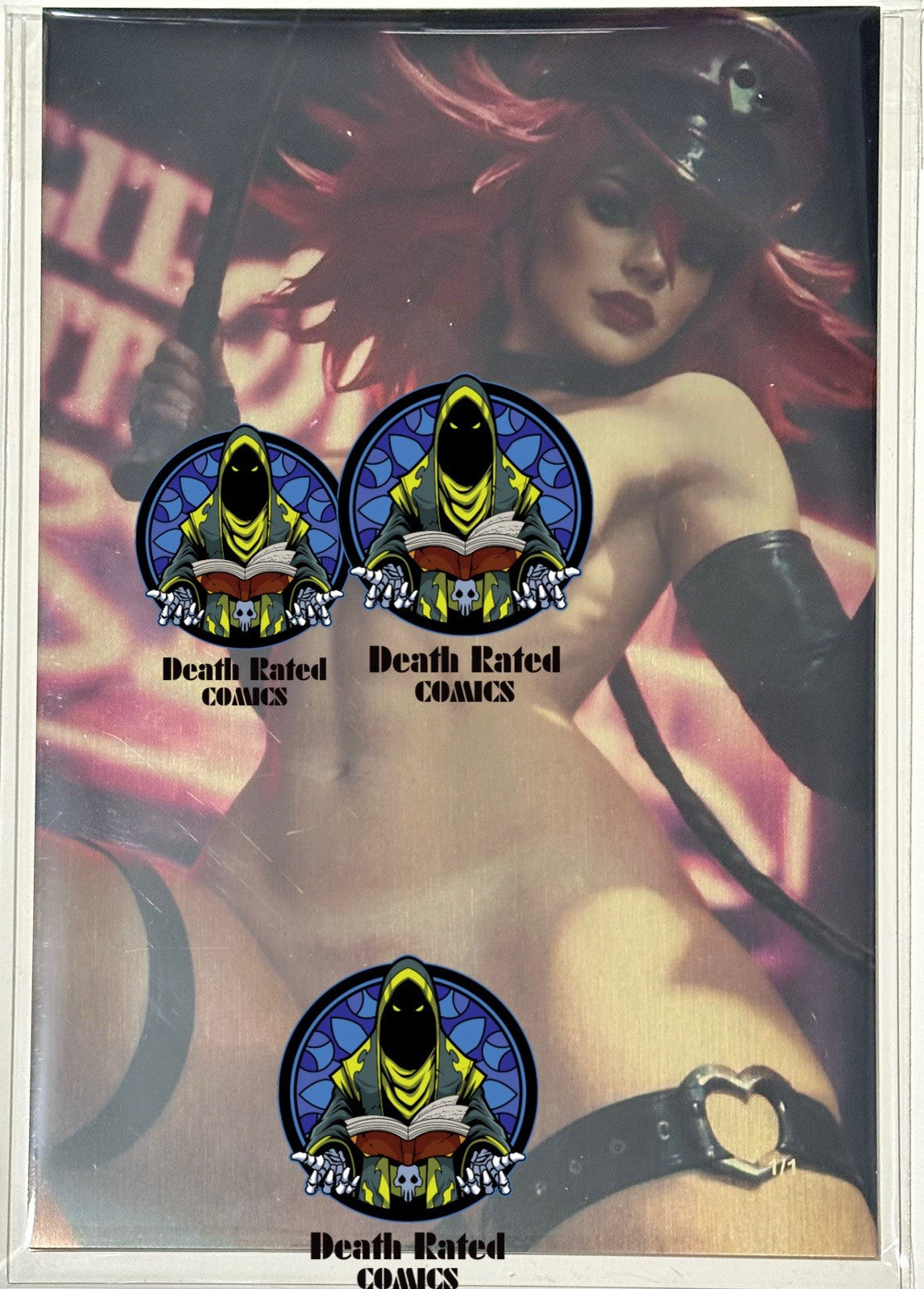 Fantasy of Cosplay Poison Street Fighter Set Of 2 Full Gold Metal Jacket 1/1