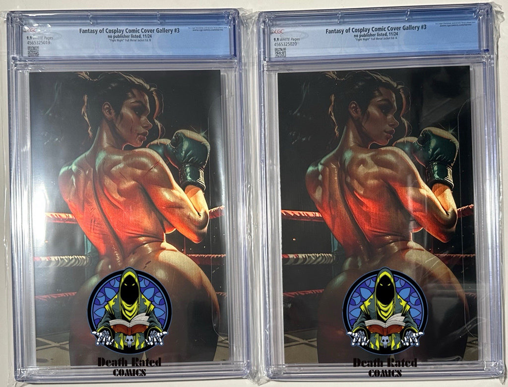 Fantasy of Cosplay Fight Night Cosplay Set of 2 Full Gold Metal Jacket 1/1 (9.9)