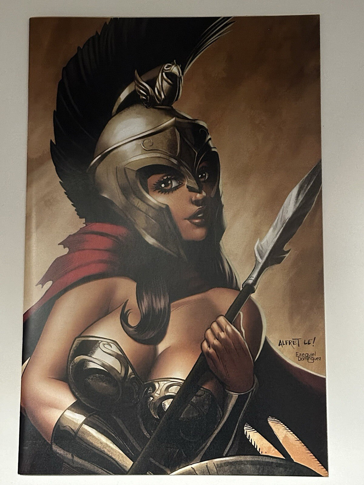 M House ALFRET LE EZEQUIEL DOMINGUEZ 300 Spartan Homage Trade Cover