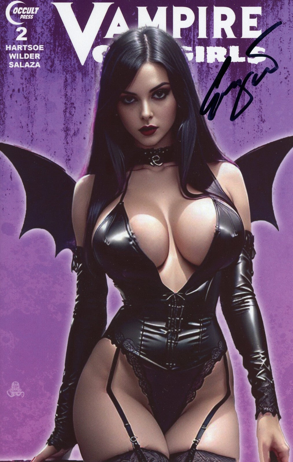 Everette Hartsoe's VAMPIRE CALLGIRLS #2 Cover B Signed W/COA