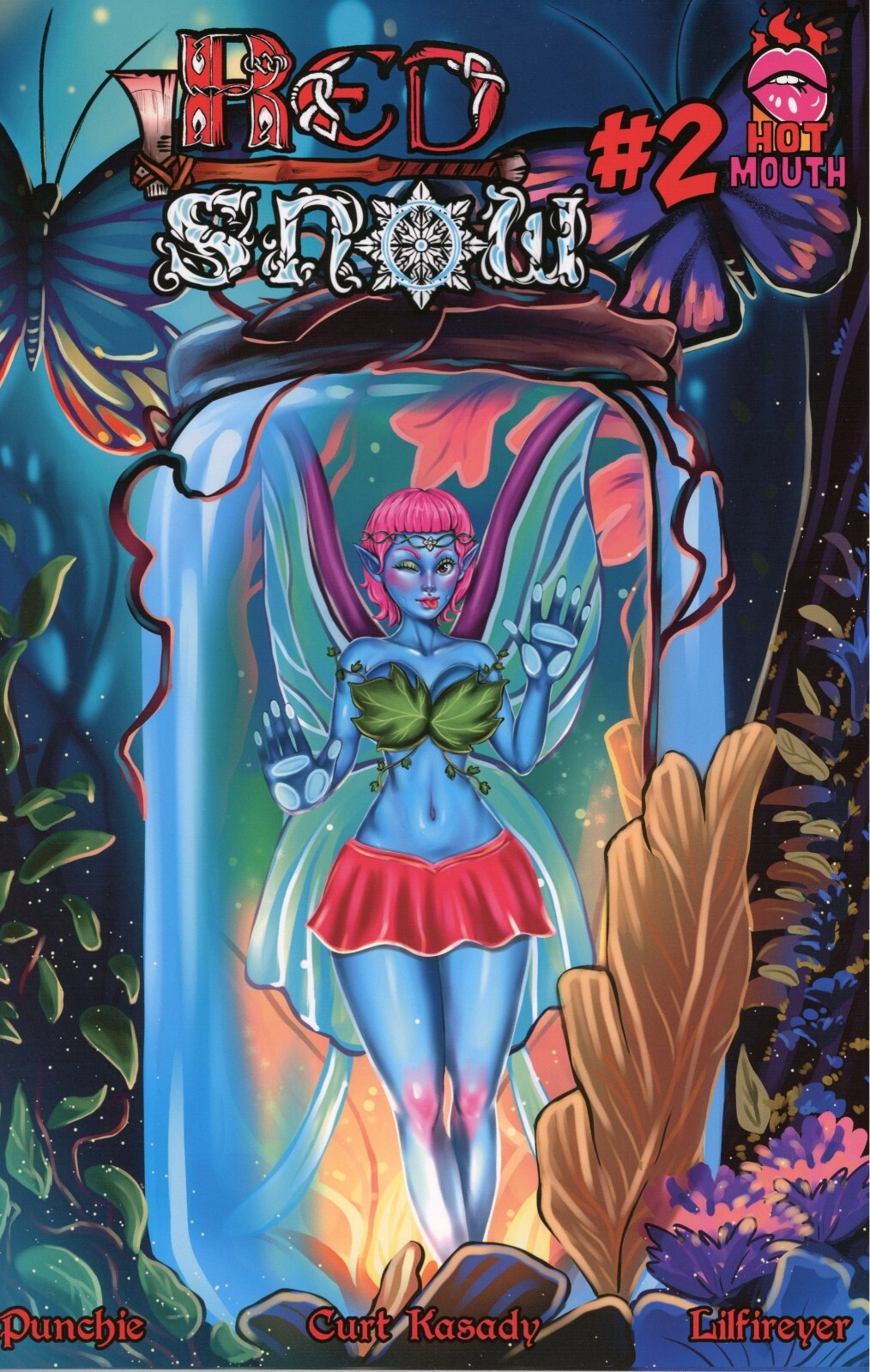 Red Snow 2 Cover E Tinker Bell Nice Hot Mouth Media Kickstarter Campaign