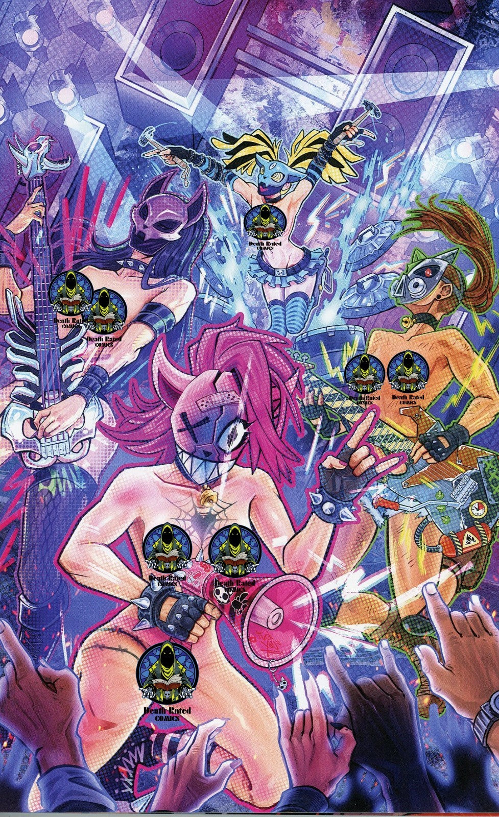 BadPussy #1 Cover F Naughty Virgin Variant By Ross Martin