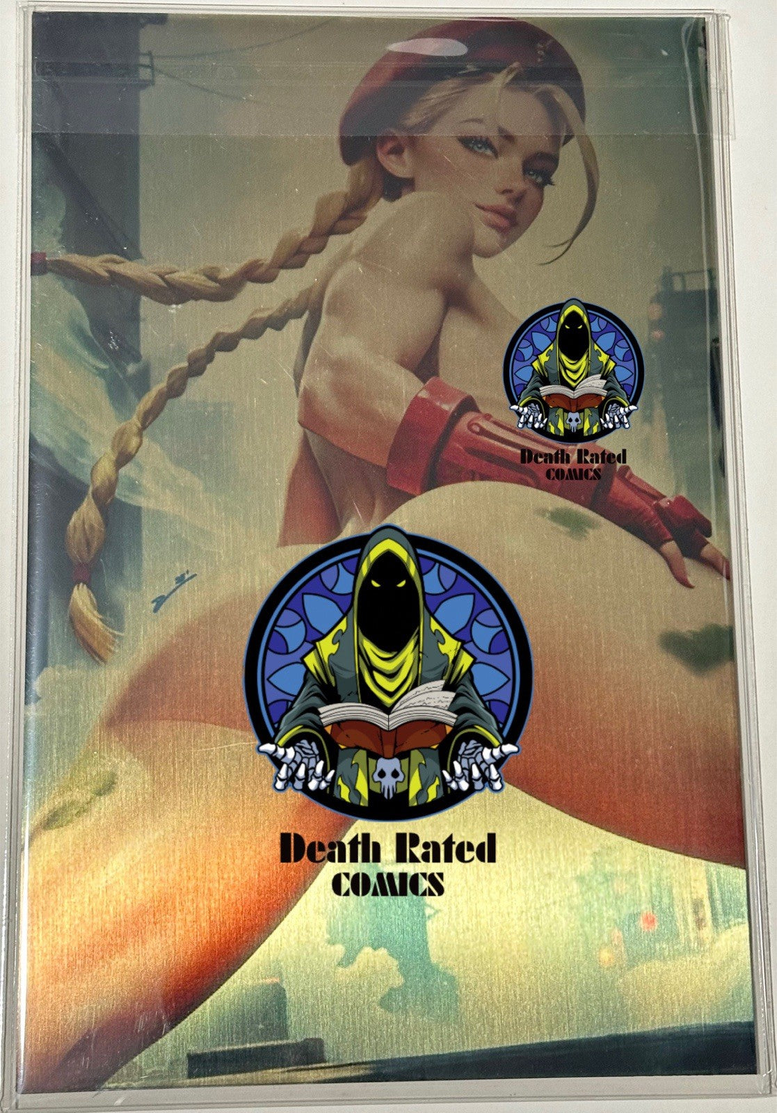 Fantasy of Cosplay Cammy Cosplay Set Of 2 Full Gold Metal Jacket 1/1