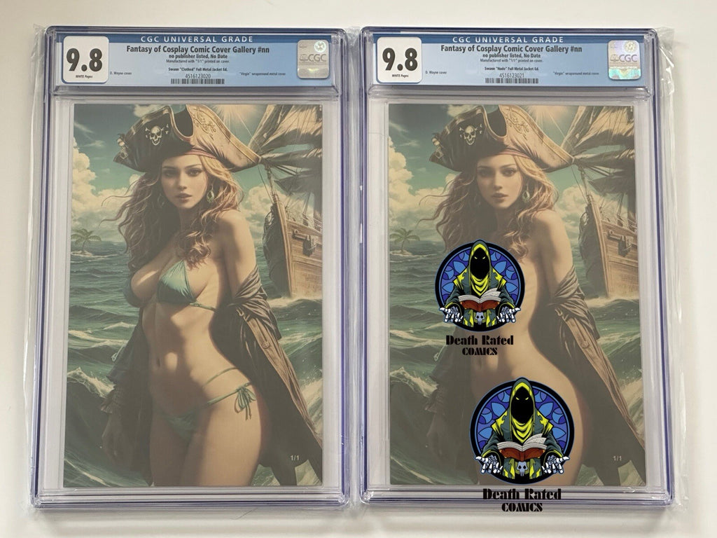 Fantasy of Cosplay Swann 1/1 Full Metal Jacket Naughty And Nice Set CGC 9.8