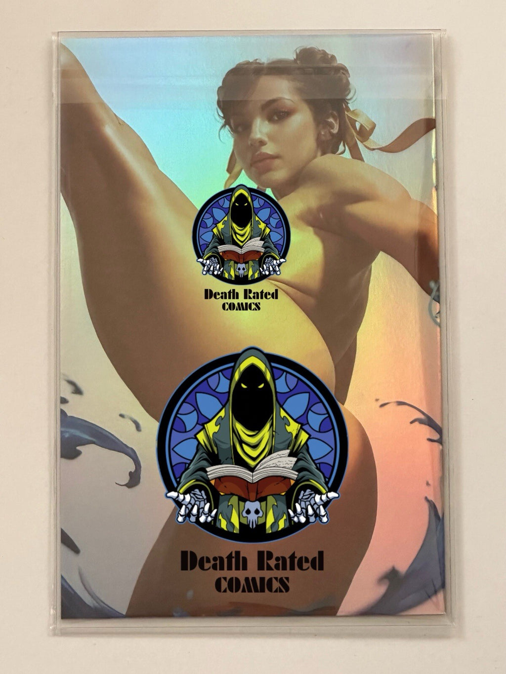 Fantasy of Cosplay Chun Li Cosplay Nude Foil Virgin Chase Variant Lt 20 Sold Out