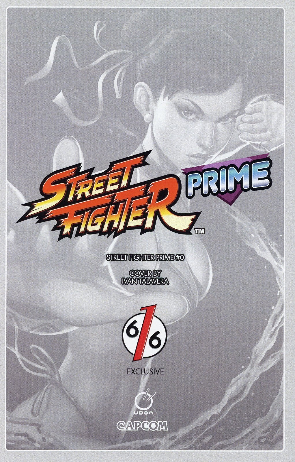 STREET FIGHTER PRIME #0 IVAN TALAVERA 616 Virgin Bikini Variant B LTD 500