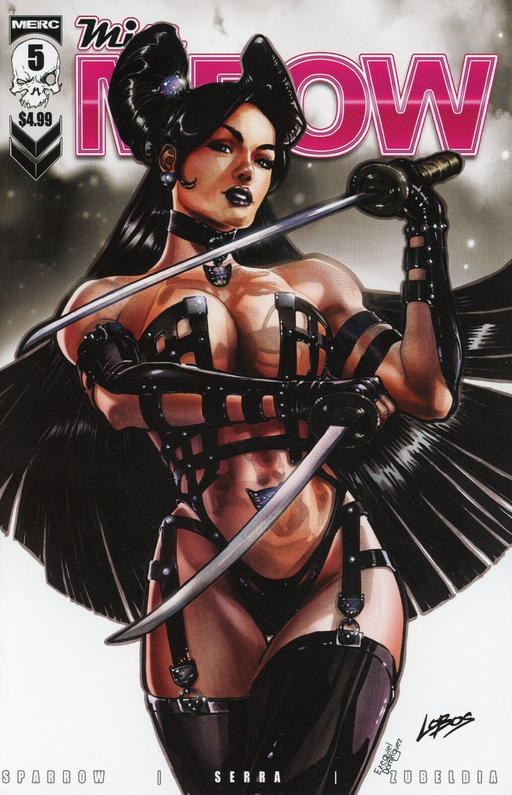 MISS MEOW #5 LOBOS VARIANT MERC PUBLISHING 2022