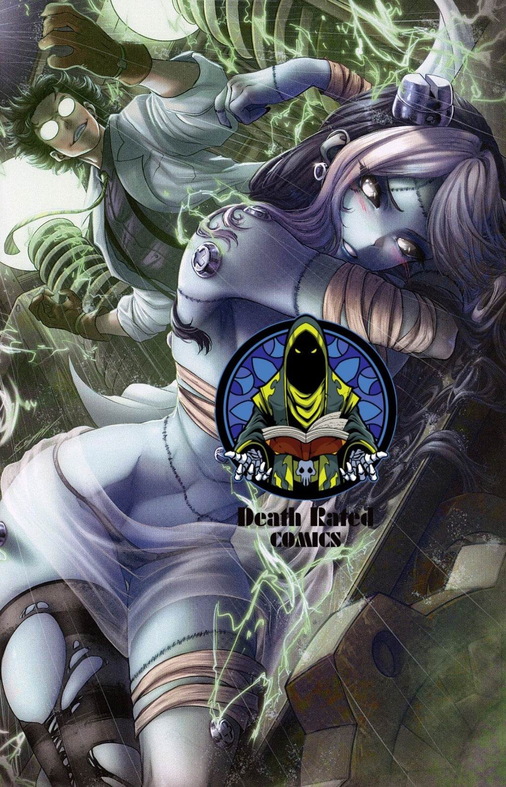 Night of the Giving Head #1 Drax Gal Naughty Cover Kickstarter