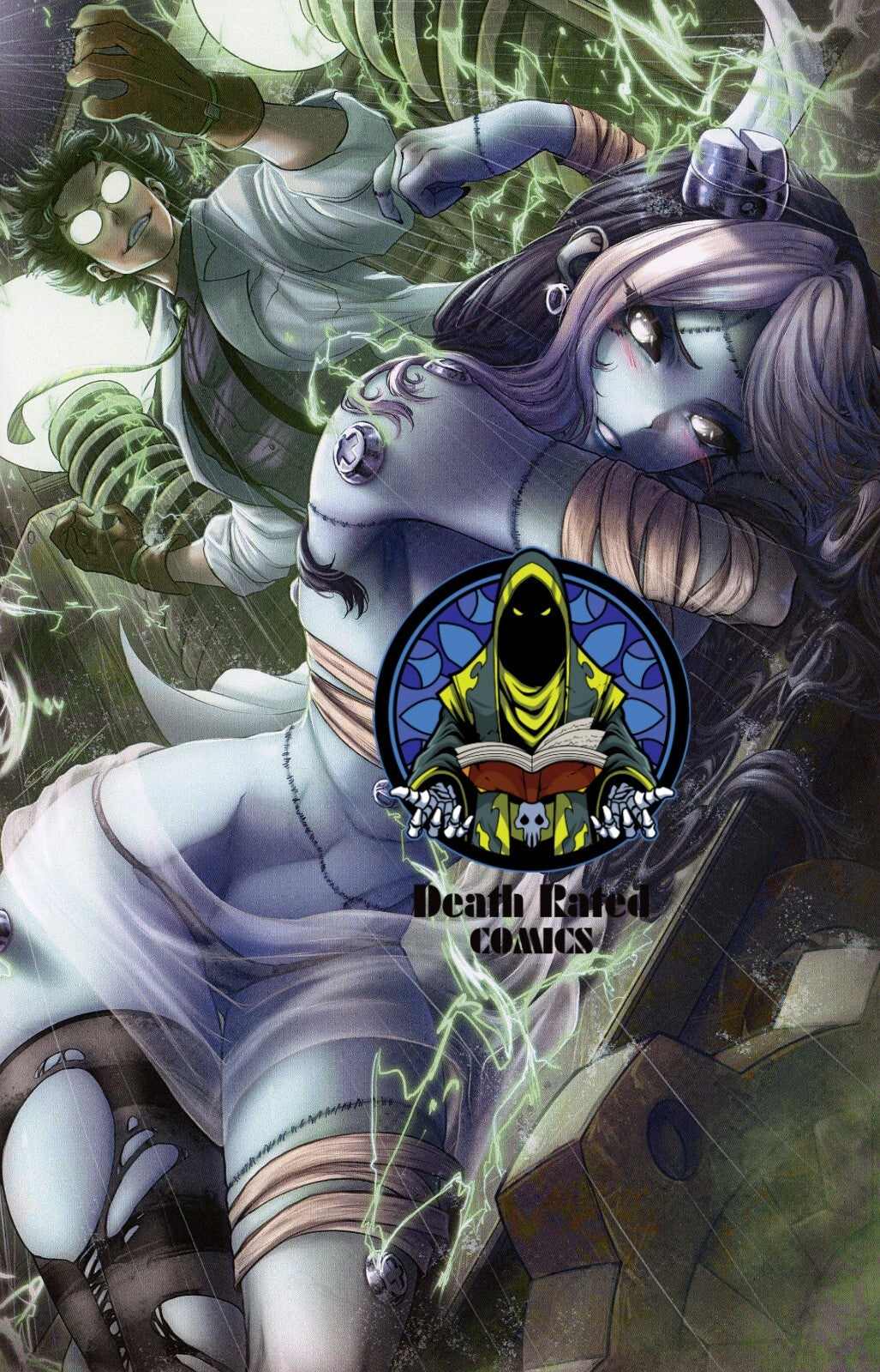 Night of the Giving Head #1 Drax Gal Naughty Cover Kickstarter