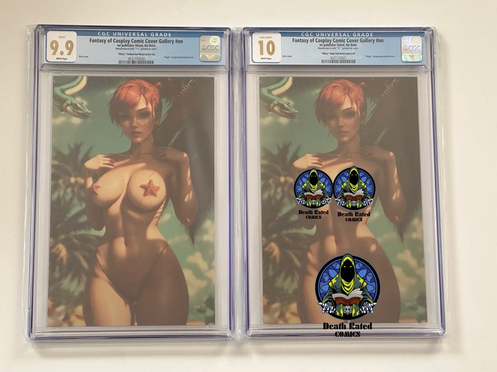 Fantasy of Cosplay Misty 1/1 Full Metal Jacket Set CGC 9.9 And 10 Gem