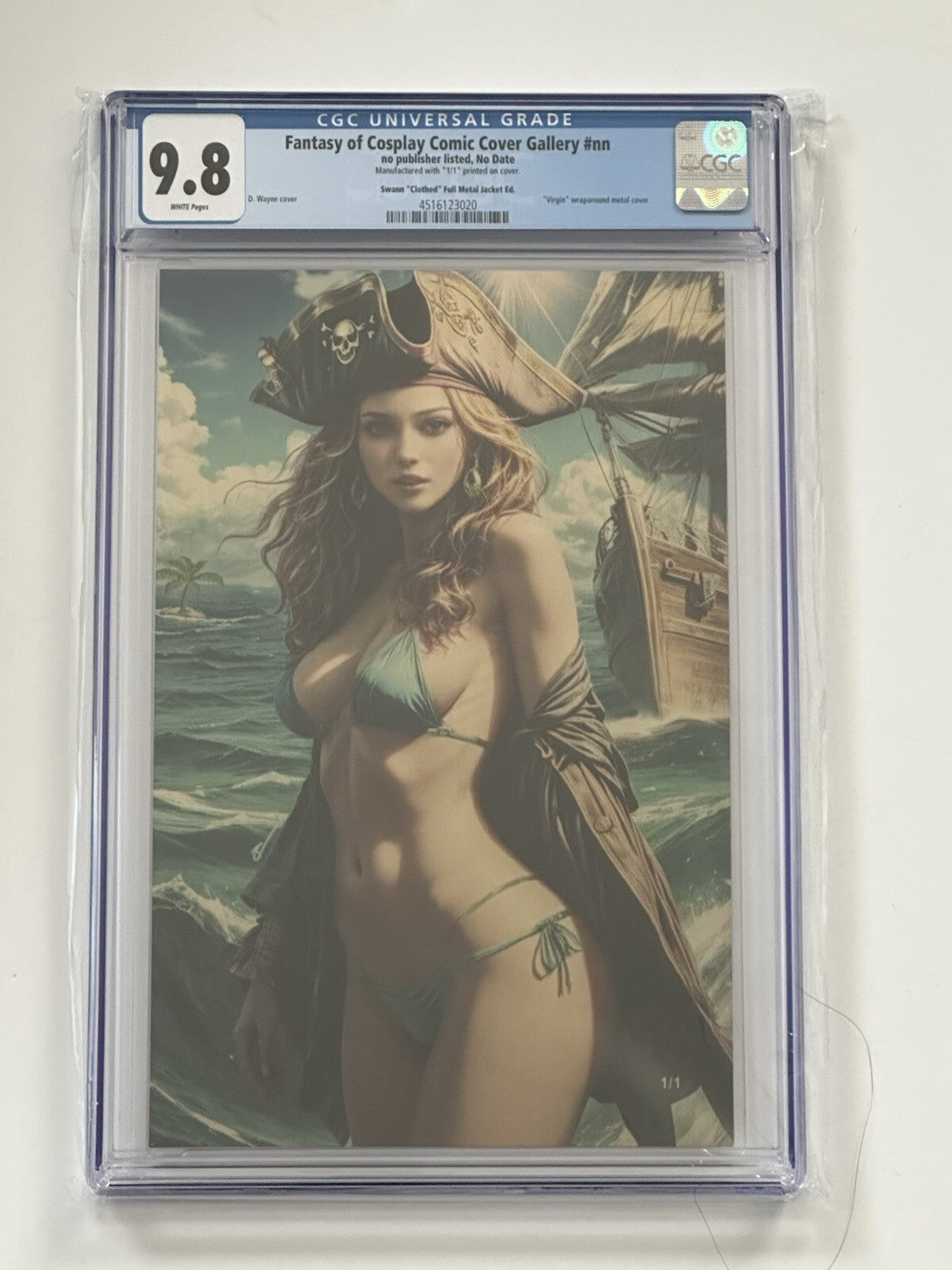 Fantasy of Cosplay Swann 1/1 Full Metal Jacket Naughty And Nice Set CGC 9.8