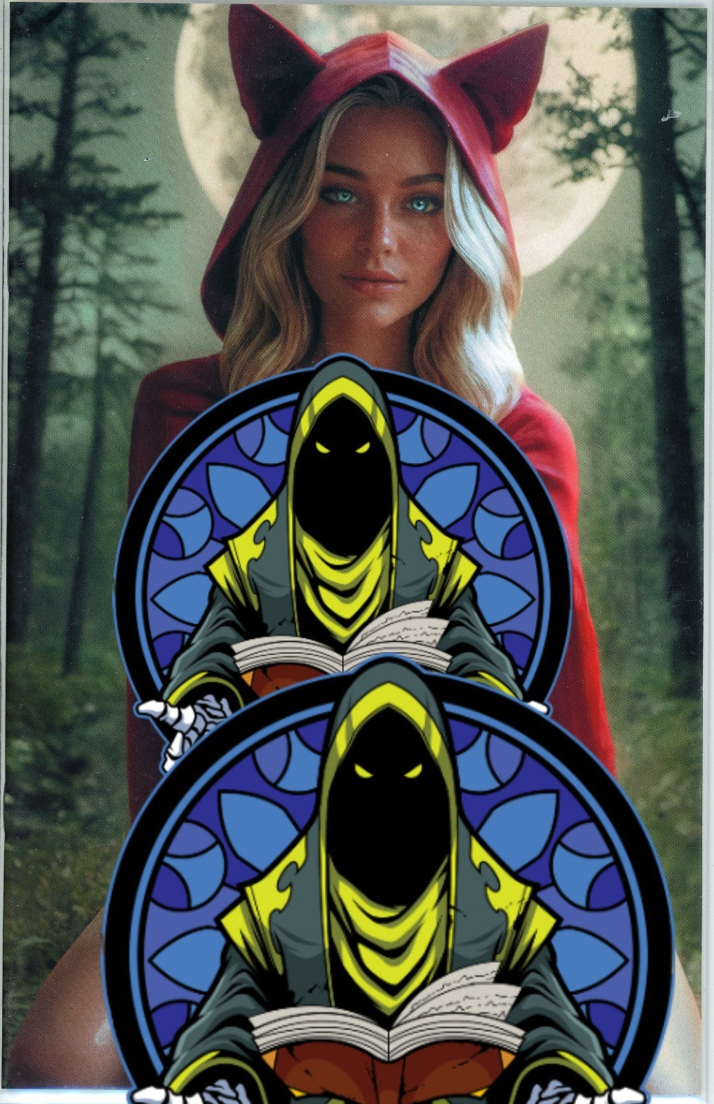 Fantasy of Cosplay Red Riding Hood Cosplay Virgin Variant Cover Ltd 100 Sold Out