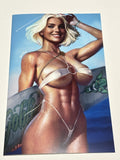 TOTALLY RAD CAMP #1 CAMP RETRO SHIKARII POWERGIRL EXCLUSIVE VIRGIN COVER LTD