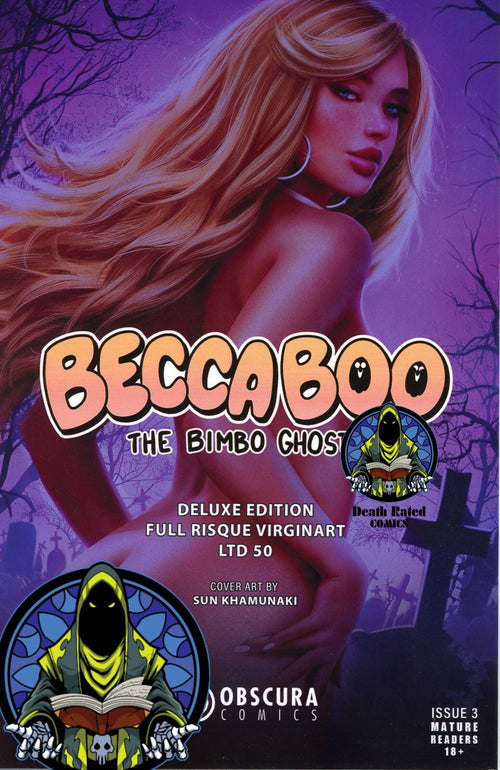 Becca Boo #3 Full Risque Virgin Art Deluxe Edition Ltd 50 Sun K Obscura Comics