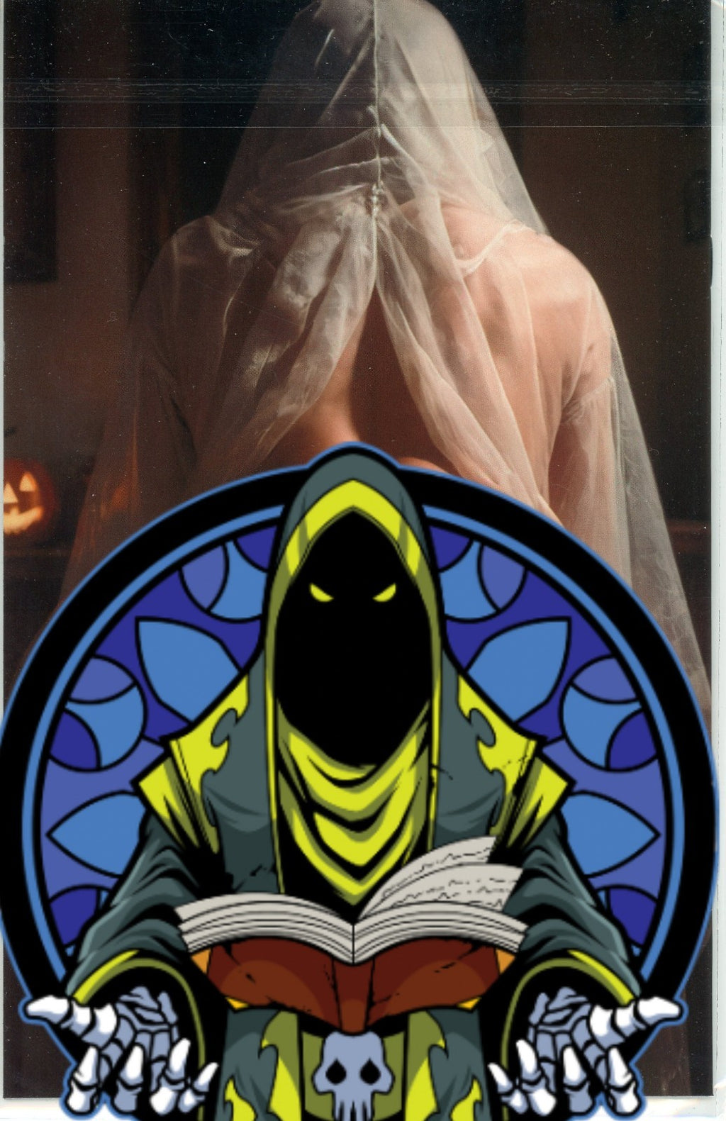Fantasy of Cosplay Ghost Halloween Virgin Variant Cover Ltd 100 Sold Out