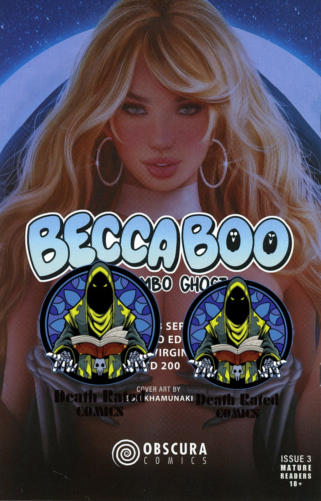Becca Boo #3 Peekaboo Edition Risque Cover B Sun K Obscura Comics