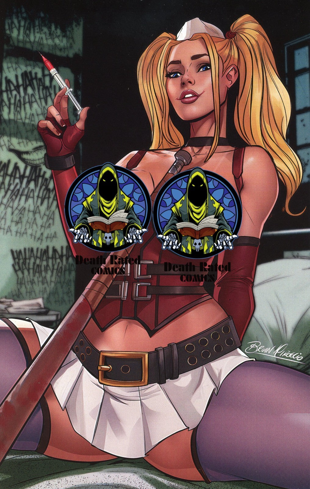Duty Calls Girls 3 Nurse Topless Virgin Variant By Brian Miroglio Ltd 50