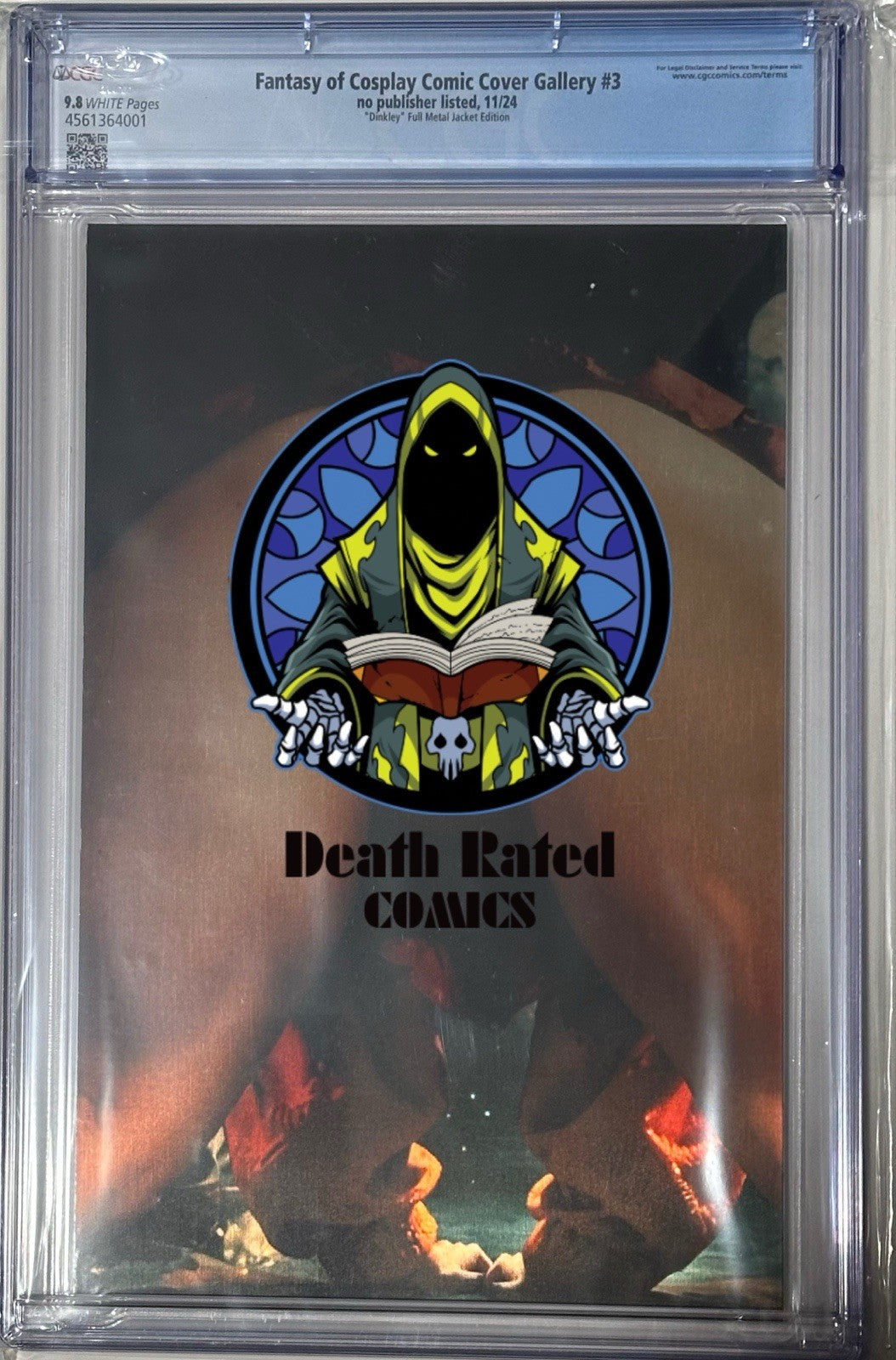 Fantasy of Cosplay Velma Cosplay Full Gold Metal Jacket 1/1 CGC 9.8