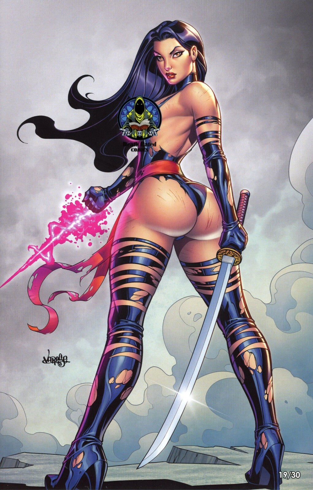Gritty Gorgeous Down Dirty Psylocke Naughty Virgin Jose Varese Ltd 19/30