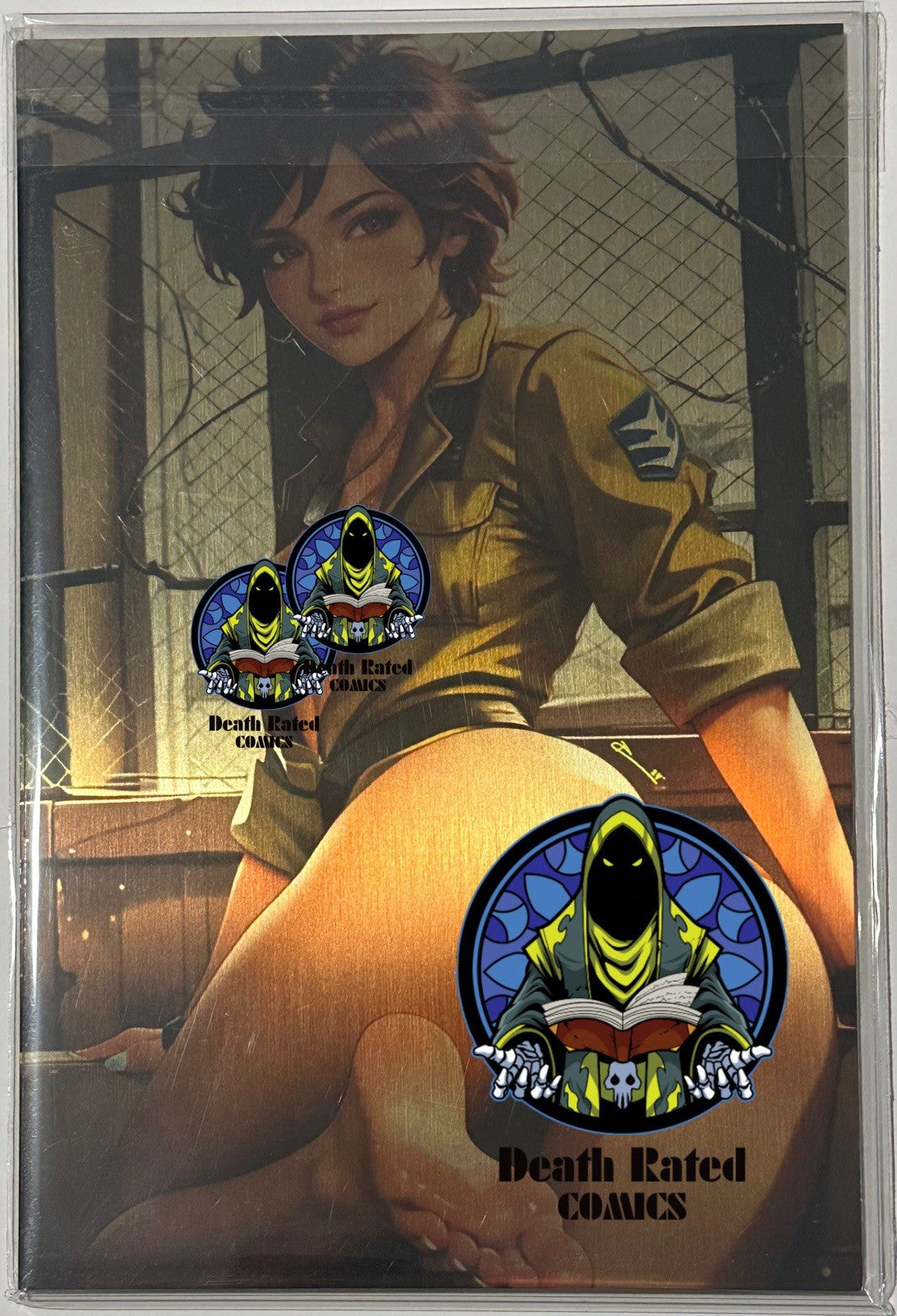 Fantasy of Cosplay Lady Jaye Cosplay Set of 2 Full Gold Metal Jacket 1/1 CGC 9.9