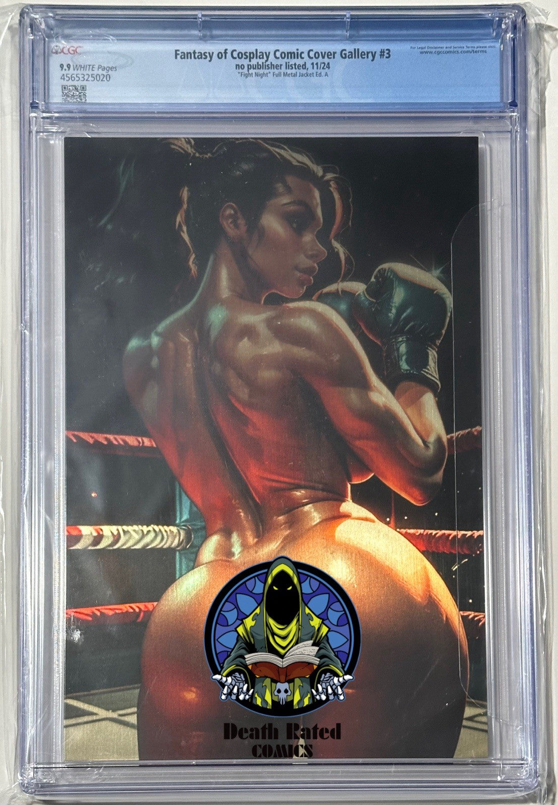 Fantasy of Cosplay Fight Night Cosplay Set of 2 Full Gold Metal Jacket 1/1 (9.9)