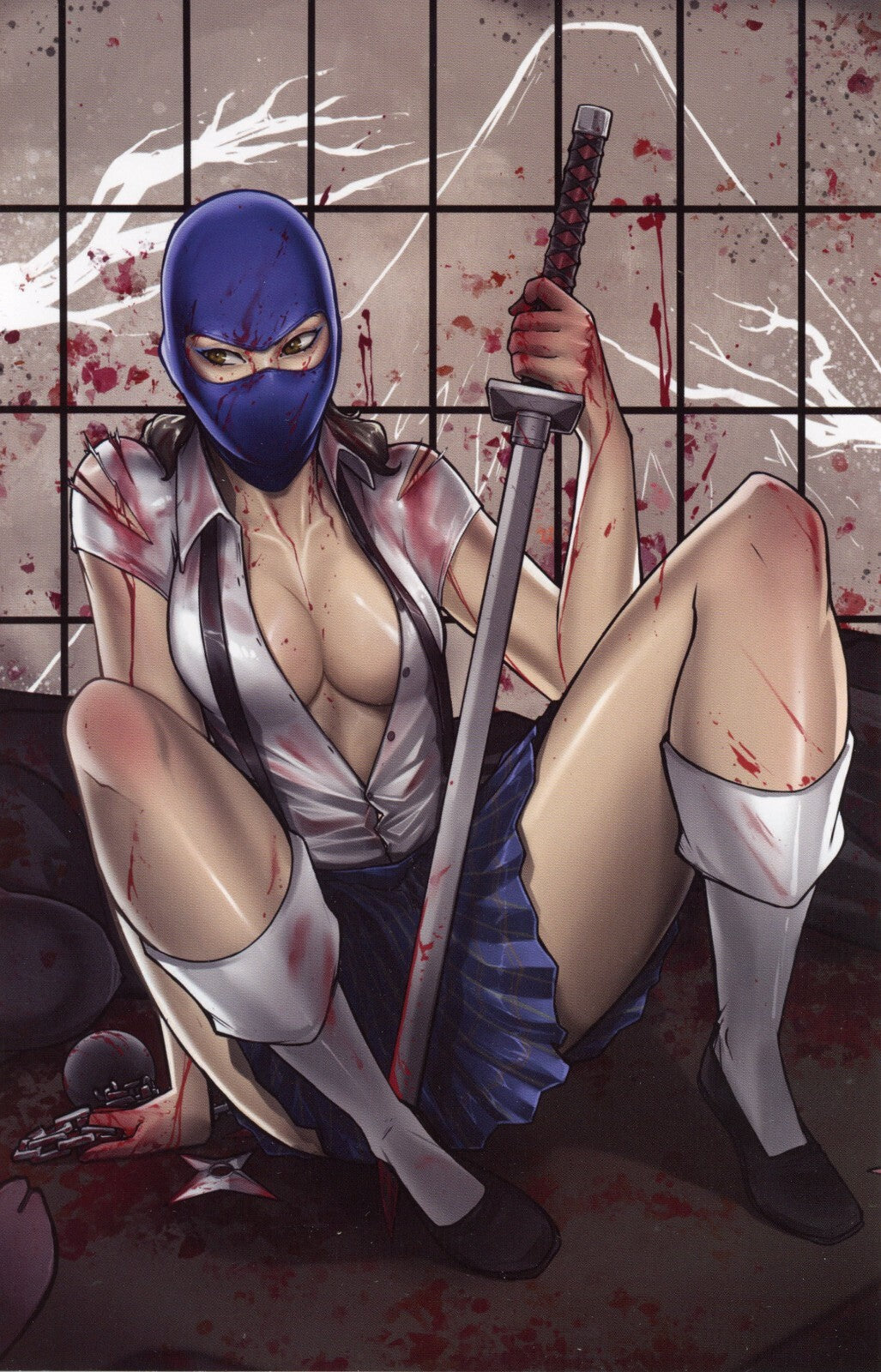 NinJettes #1 ComiXposure Exclusive Nate Melendez Virgin Variant 2022