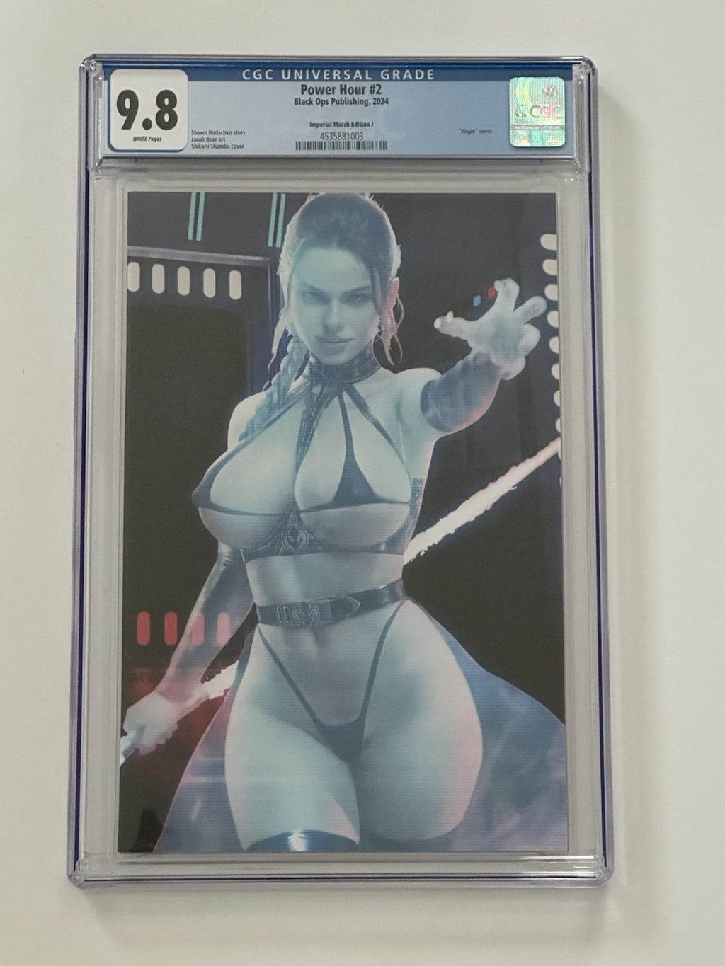 Power Hour #2 Shikarii Imperial March Holo Bikini Variant Ltd 76/100 CGC 9.8