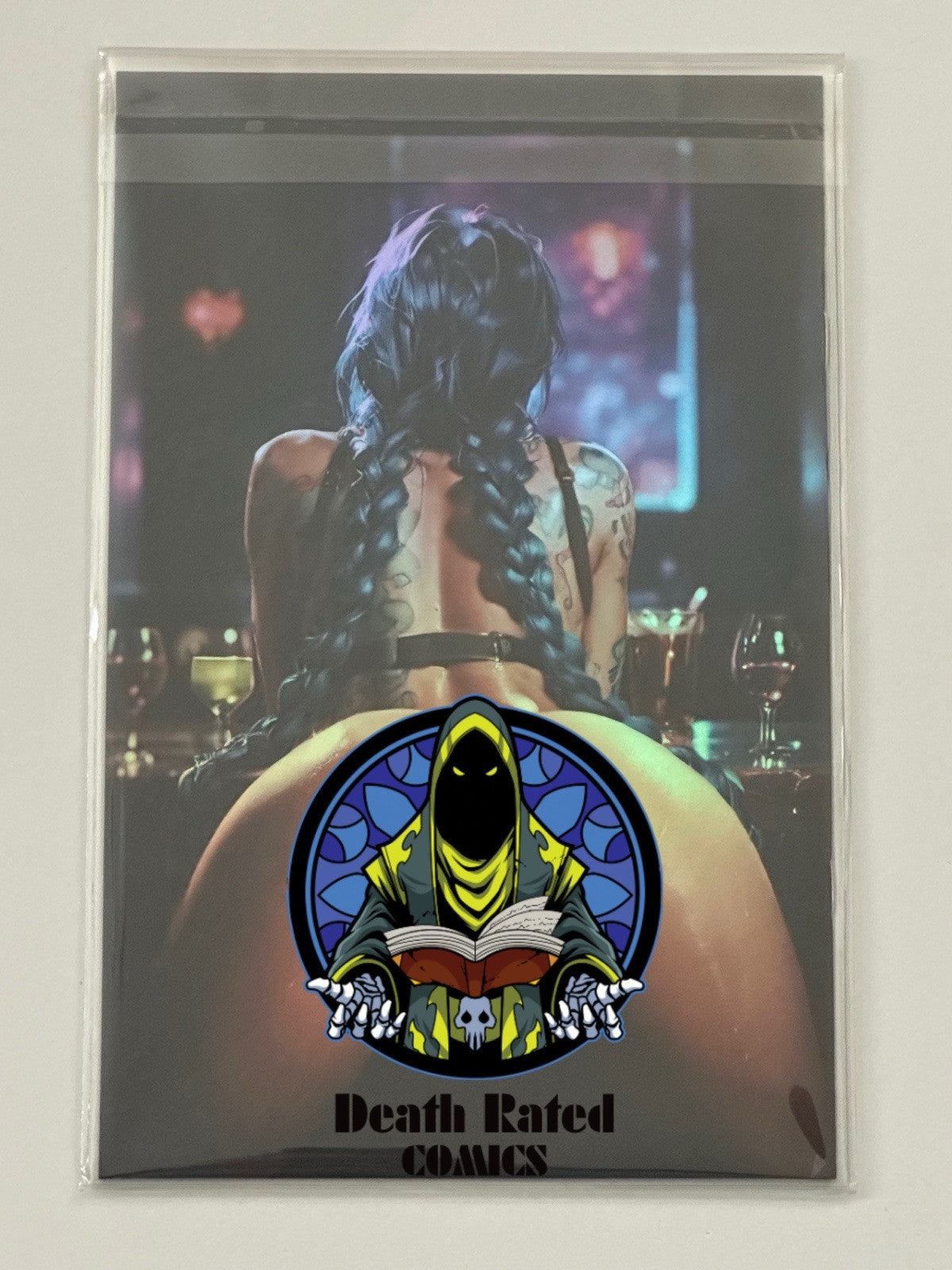 Fantasy of Cosplay Jinx Cosplay Nude FOIL Virgin Variant Cover B Ltd 20 Sold Out