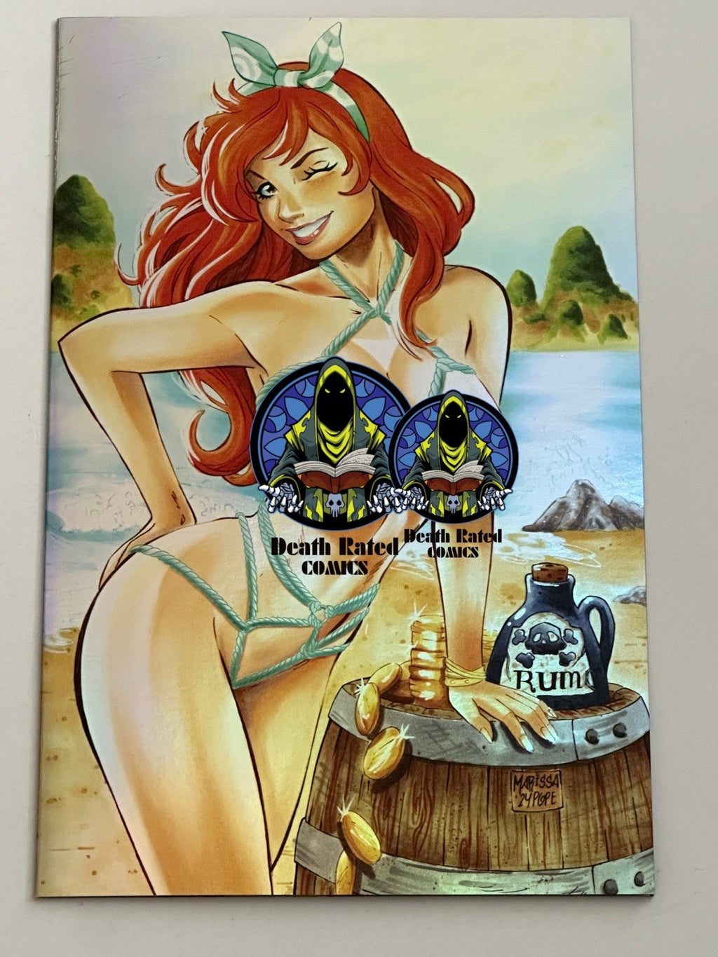 Rope Play Roleplay Special Marissa Pope Nude FOIL Virgin Variant