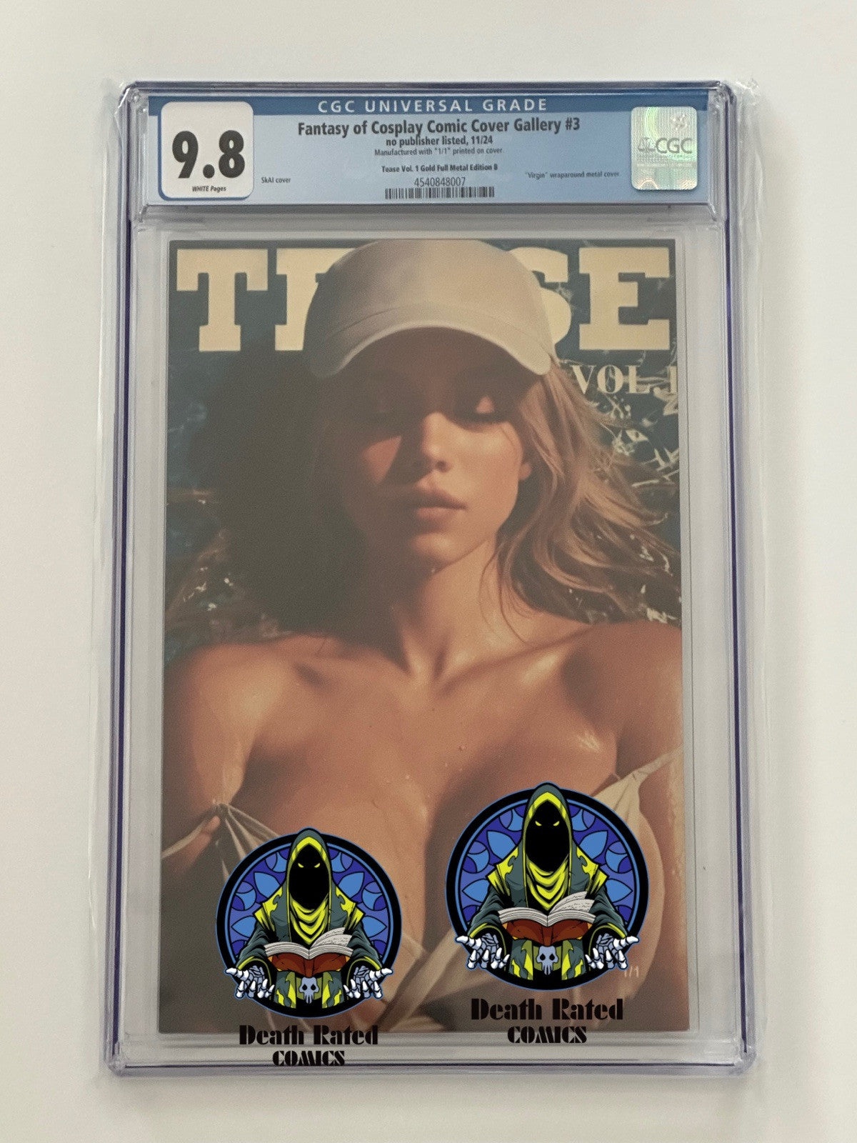 Fantasy of Cosplay TEASE VOL 1 Full Gold Metal Jacket 1/1
