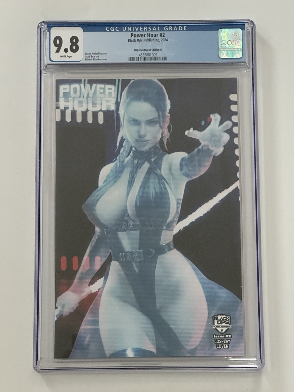 Power Hour #2 Shikarii Imperial March Force Variant Nice Cover G 76/100 CGC 9.8