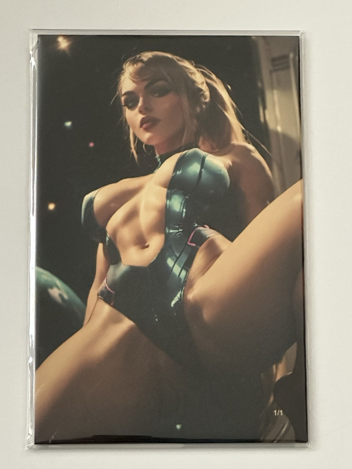 Fantasy of Cosplay Samus Cosplay Set Of 2 Full Gold Metal Jacket 1/1