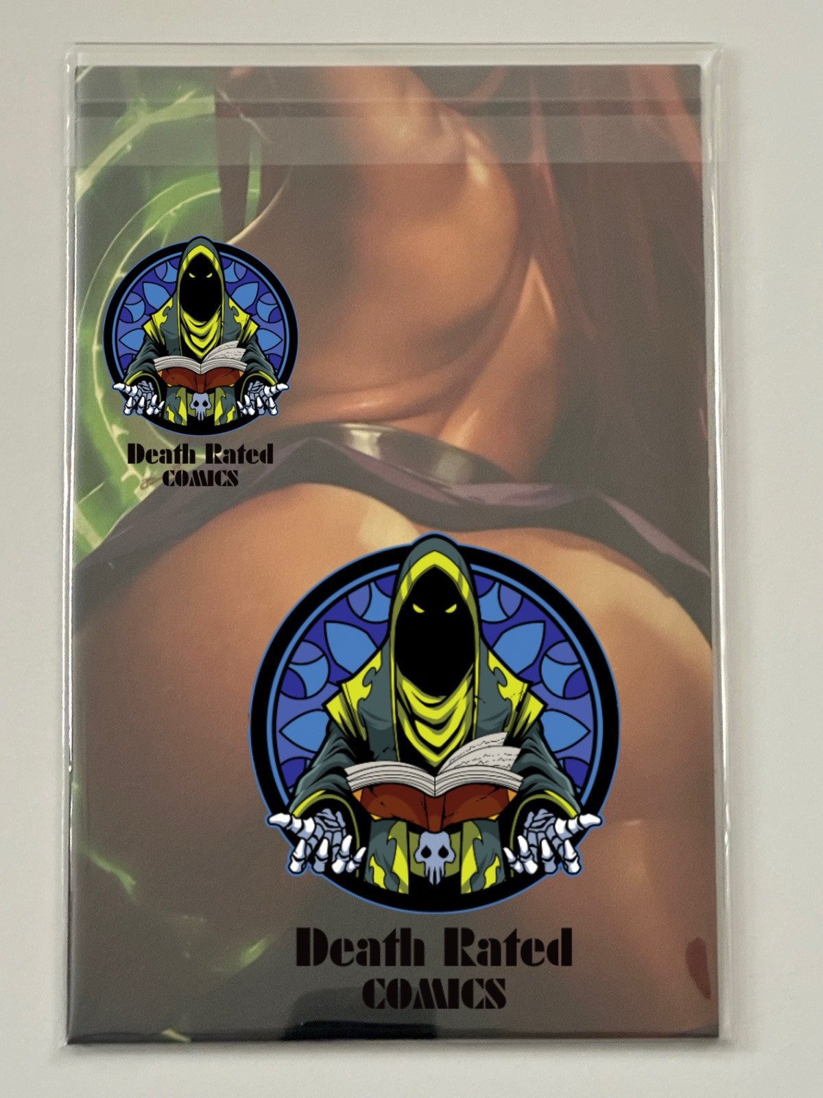 Fantasy of Cosplay Starfire Cosplay Set Of 2 Full Gold Metal Jacket 1/1