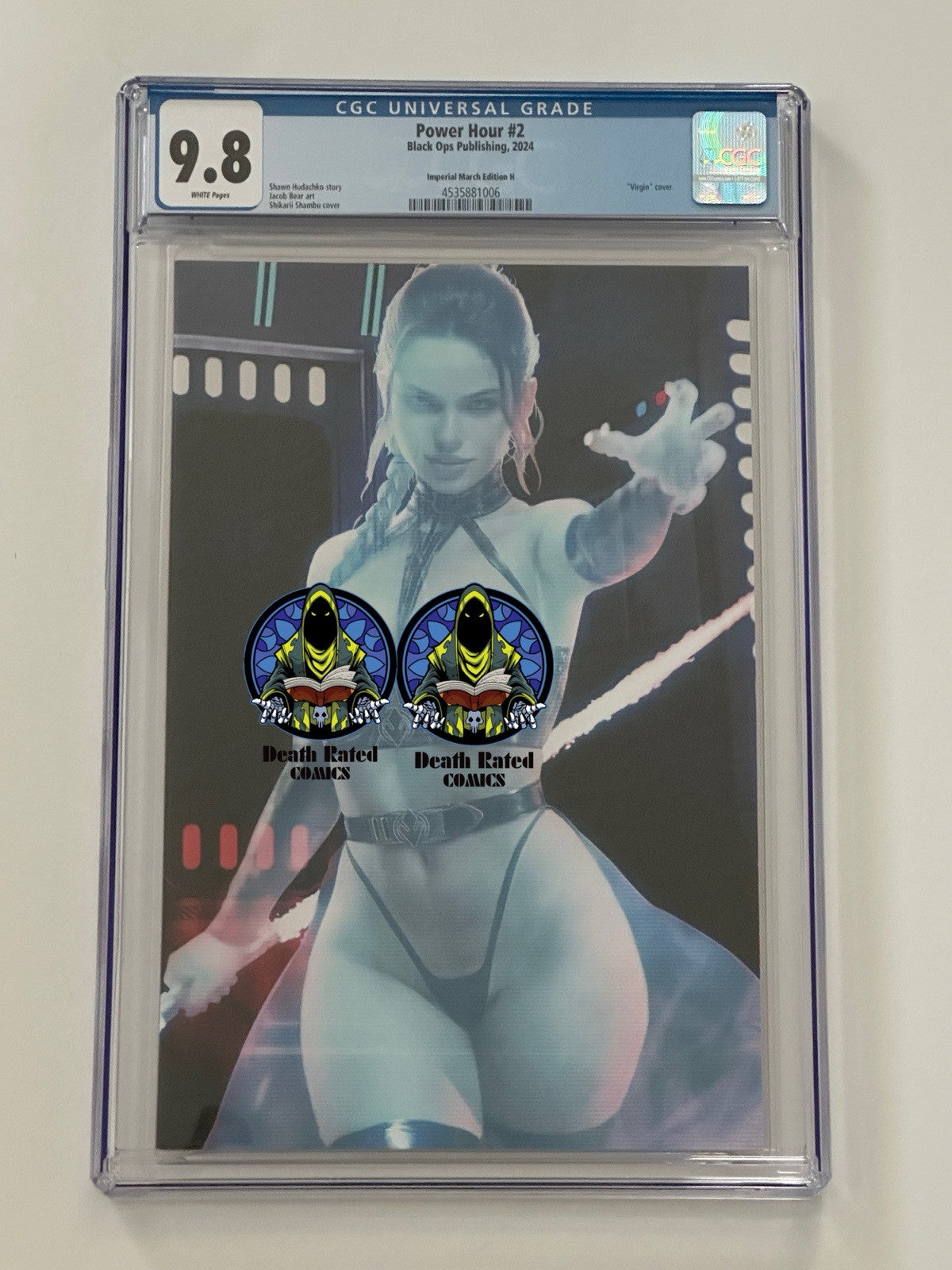 Power Hour #2 Shikarii Imperial March Force Variant Naughty 76/100 CGC 9.8